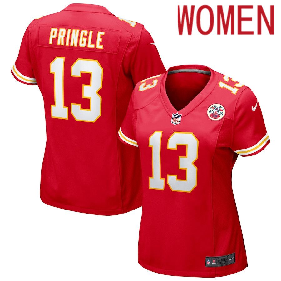 Women Kansas City Chiefs #13 Creed Humphrey Nike Red Game NFL Jersey